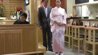 Hot MILF Gives Sexual Lessons in Public" (Japanese)