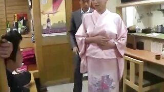 Hot MILF Gives Sexual Lessons in Public" (Japanese)