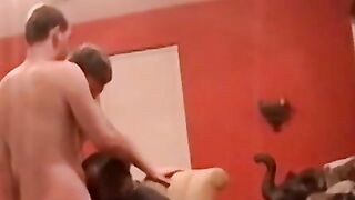 Amateur Party Voyeurs Delight in Group Orgy