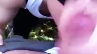 Deep-Throating German Teen Babe in Rough Blowjob Session
