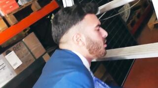 WarehousedSex" or "Ass-Plow in The Office" or "Office Ass Plunderer", tagged with office, warehouse, blowjob, anal, cumshot, facial, bigtits, br