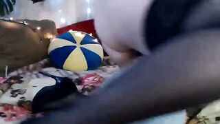 SexyArabRedHead - Erotic Masturbation with Toys & Dildo Ride in HD