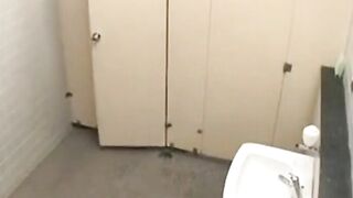 Ass-Fucking college girl in Toilet - Anal Teen Fucked by Older Man" (Japanese to English translation)