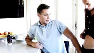 Kitchen Counter Sexual Adventure - Hot Twink Pounded Hard By Hunk