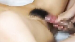 Hot Milf Gives Blowjob And Rides On A Huge Dick In POV" (Japanese)