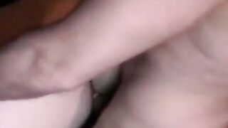 Chubby MILF Rides Husband's Friend in Hardcore Anal Creampie