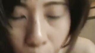Japanese Couple Enjoys Intense Sex With Passionate Lovemaking