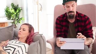 Tatted Up Milf Gets Slammed Hard On The Couches - PornPros