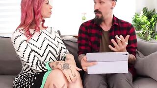 Tatted Up Milf Gets Slammed Hard On The Couches - PornPros