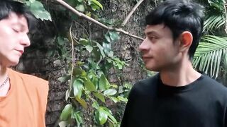 Dylan's Ass Gets Drilled Outdoor - Anal Sex with Huge Load on Face