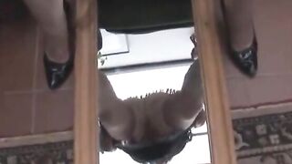 Grandma's Lingerie - Mature Milf Strips Down To Nothing For You