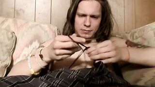 Long-Haired Misfit's Beard Job - Facial Blowjob & HandJob Compilation