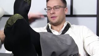 Foot Fetish Goddess - Office Foot Worship with Pornstar