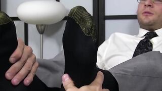 Foot Fetish Goddess - Office Foot Worship with Pornstar