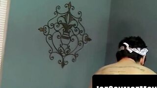 Chubby Pervert Worships Amateur Babe's Body in POV