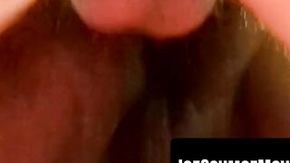 Chubby Pervert Worships Amateur Babe's Body in POV