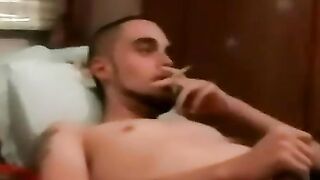 Three Amateur Guys Jack Off And Share A Big Load On Each Other's Abs