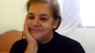 Grandma's Mature webCam - Old Lady Shows Off Her Huge Boobs
