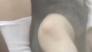 Asian college girl's Outdoor Masturbation Adventure - Exotic Dancer Fingers Herself