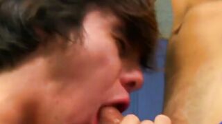 Twink's Raw Passionate Fucking Session With Older Guy