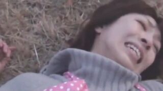 Asia Outdoor Orgy - Wet Panties & Sticky Loads