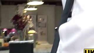 UK Sub Sluts #103: Dominated British Babe Gets Face-Fucked And Filled