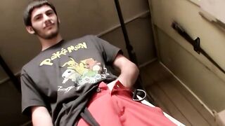 Straight Guy Jerks Off And Shoots A Big Load" - #DanielDelong