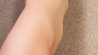 Oily Stomach Rubdown Session With Kinky Teen