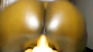 Big Booty Babe's Anal Toys & Dildo Ride - MILF Fucks Herself to Orgasm