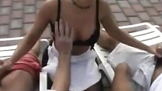 Blonde Danish Girl Gives Amazing Blow Job With Big Dick And Facial