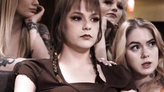 Petite-KylieQuinn" - Three Way Threesome with Small Frames & Big Dick Pornstars