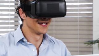 Virtual Reality - Busty MILF Victoria Vixen Riding A Virtual Dick And Fucks Him In POV