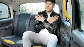 Hot MILF taxi-driver Cherry Candles gets fucked by customer's friend - POV
