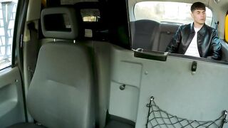Hot MILF taxi-driver Cherry Candles gets fucked by customer's friend - POV