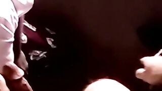 Mature Old Man Fucks Glasses-Wearing Amateur Teen in POV Style