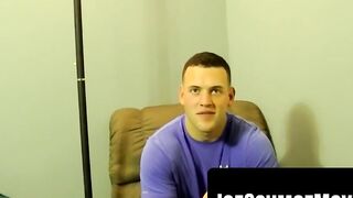 Three's The Charm! Hot Twinks Bareback Threesome Action