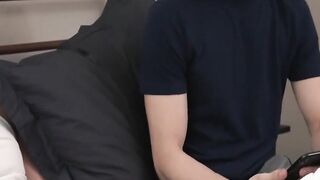 Step-Brother's Hot Blowjob - Stepbrothers Dick Down My Throat