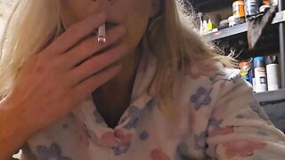 Smokin' Hot Blonde Babes - Sensual Handjob with Facial