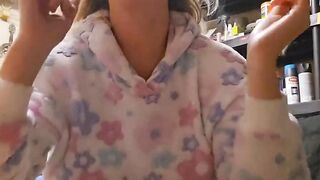 Smokin' Hot Blonde Babes - Sensual Handjob with Facial