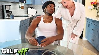 Grandma's Mature Vibrator Playground" or "MILF Loves Her Grandson's Gift - A Sex Toy!