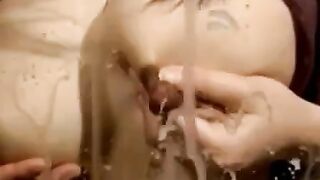 Asian MILF's Exotic Dancing Pole Dance with Massive Breasts & Gushing Orgasm