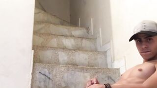 Latin Hunk's Big Dick Showcase - Solo Male Masturbation