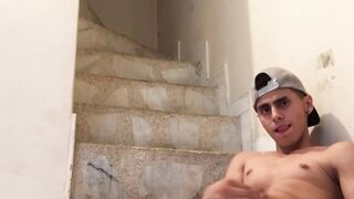 Latin Hunk's Big Dick Showcase - Solo Male Masturbation