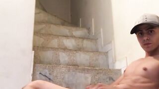 Latin Hunk's Big Dick Showcase - Solo Male Masturbation