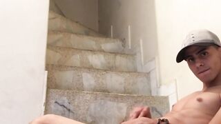 Latin Hunk's Big Dick Showcase - Solo Male Masturbation