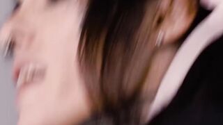 Piercing Queen Amy NoseFatau Licks & Sucks Huge Dick - POV Blowjob with Facial