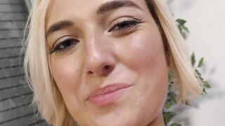 Blond Bombshell Khole Kapsari Gives Passionate Hand Job With A Twist Of Roleplay