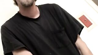 Hair Bear's Bedtime Jerk-Off Session - Straight Guy Masturbates In His Room