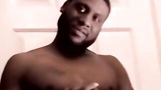 Black Thug Masturbaion & Older Guy Blowjob POV