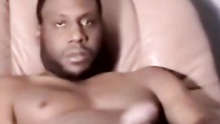 Black Thug Masturbaion & Older Guy Blowjob POV